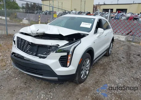 2021 Cadillac Xt4 Fwd Premium Luxury z USA, uszkodzony, nr VIN 1GYFZCR42MF000425